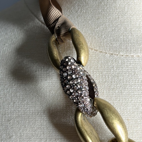 Chunky Link Necklace Ann Taylor Loft - Picture 3 of 5